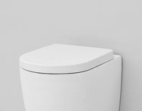 Coprivaso avvolgente soft-close  File 2.0 - Art Ceram Colore:: Marrone Matera