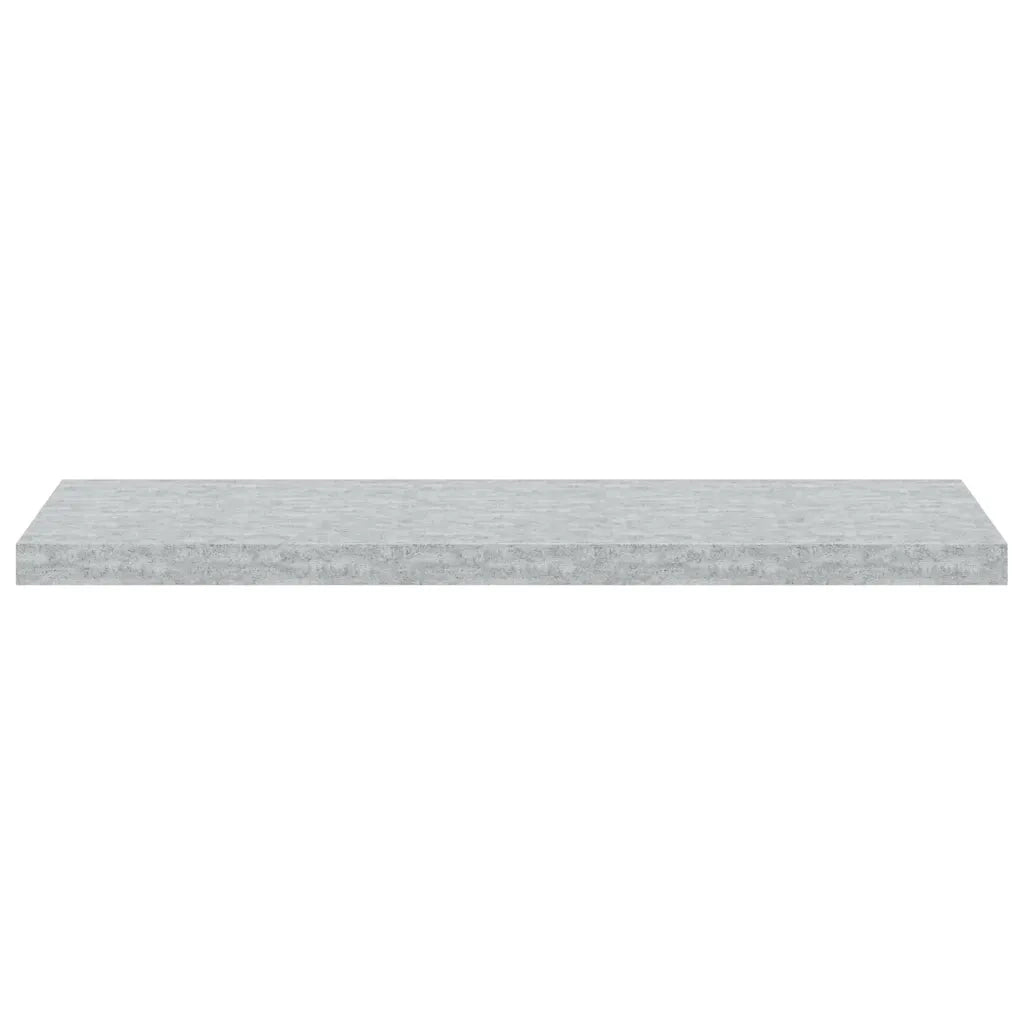 Scaffale a Parete Grigio Cemento 90x23,5x3,8 cm in MDF 326603