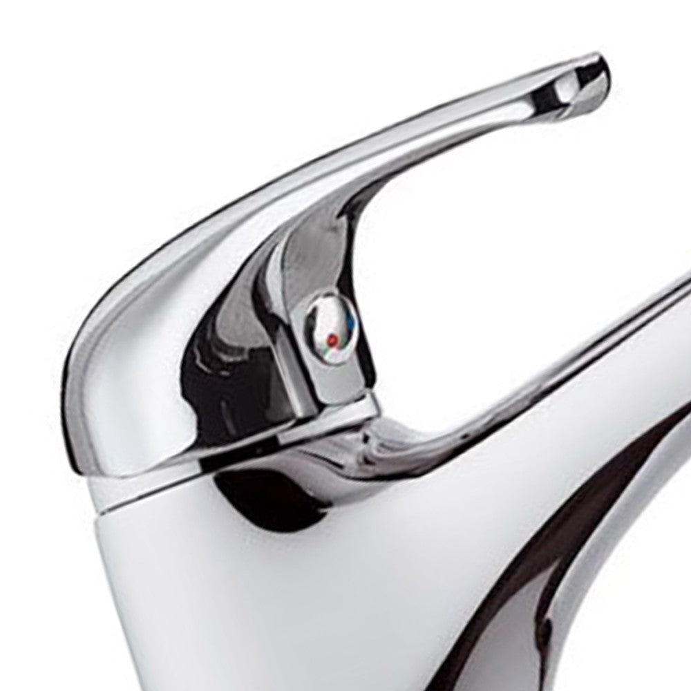 Rubinetto economico per lavabo con scarico in ottone serie 35