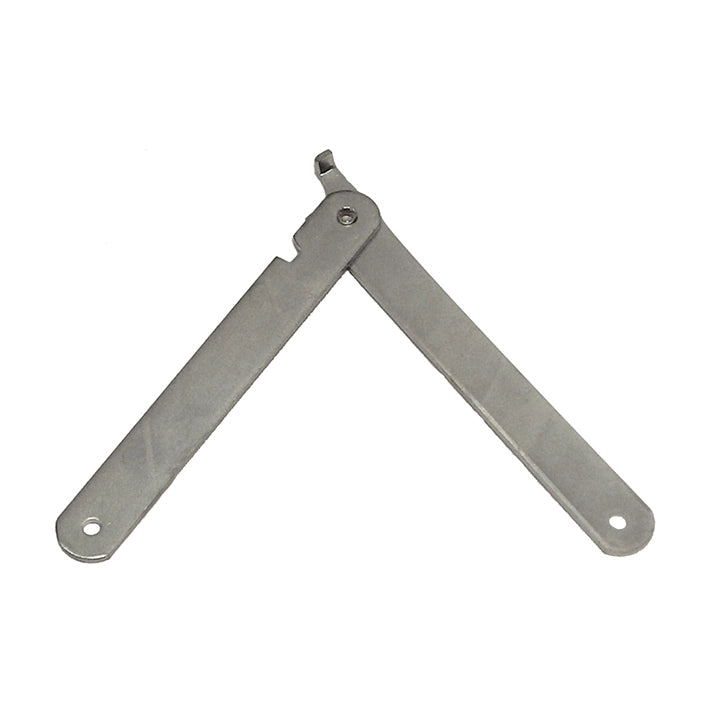 Aste senza terminale per ante a ribalta - 200 mm. - ferro zincato - 2 pz.