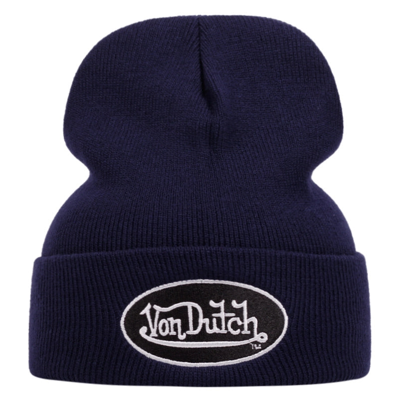 VON DUTCH Cappelli invernali caldi a cuffia Blu