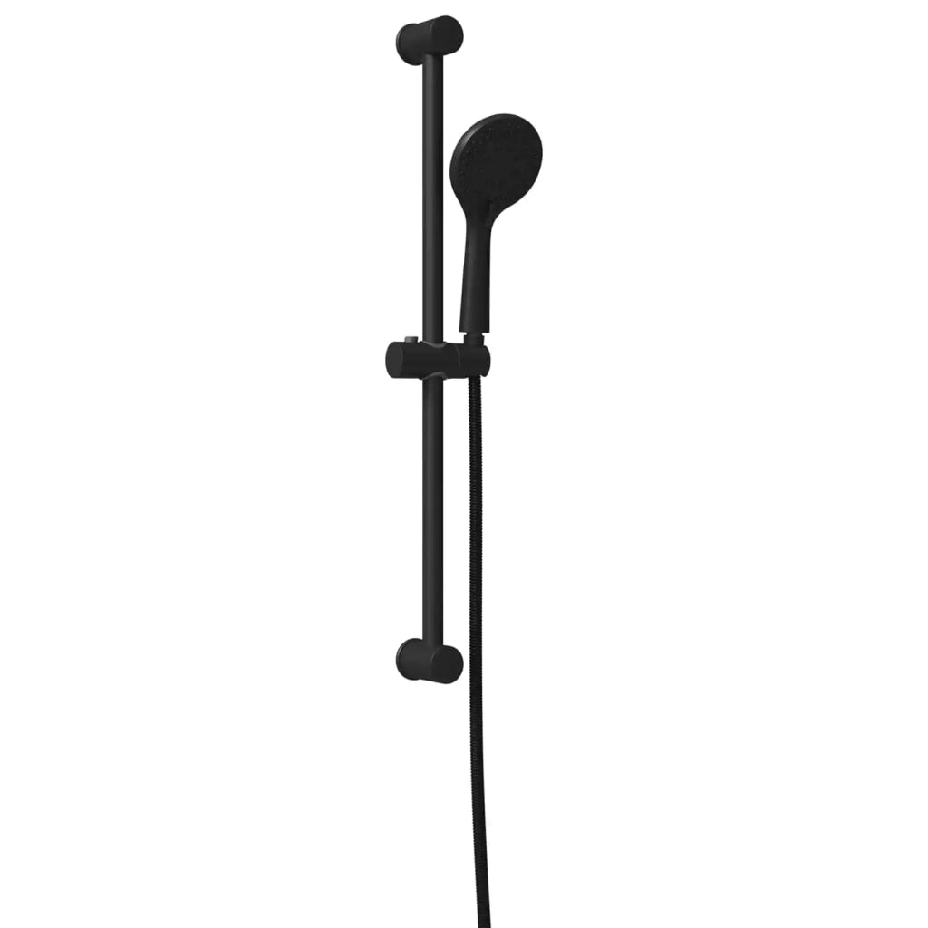 Set di Sistema Doccia Nero 71 cm Acciaio Inox 42038969