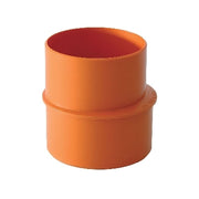 AUMENTO IN PVC ARANCIO- Diam. 50F x 100M- senza- pezzi 1