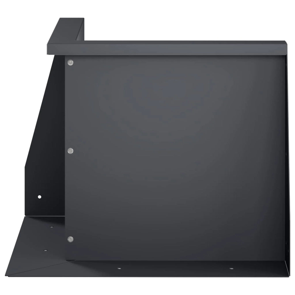Muro di contenimento 2 pz 50 x 50 x 50 cm Acciaio Antracite 8015190