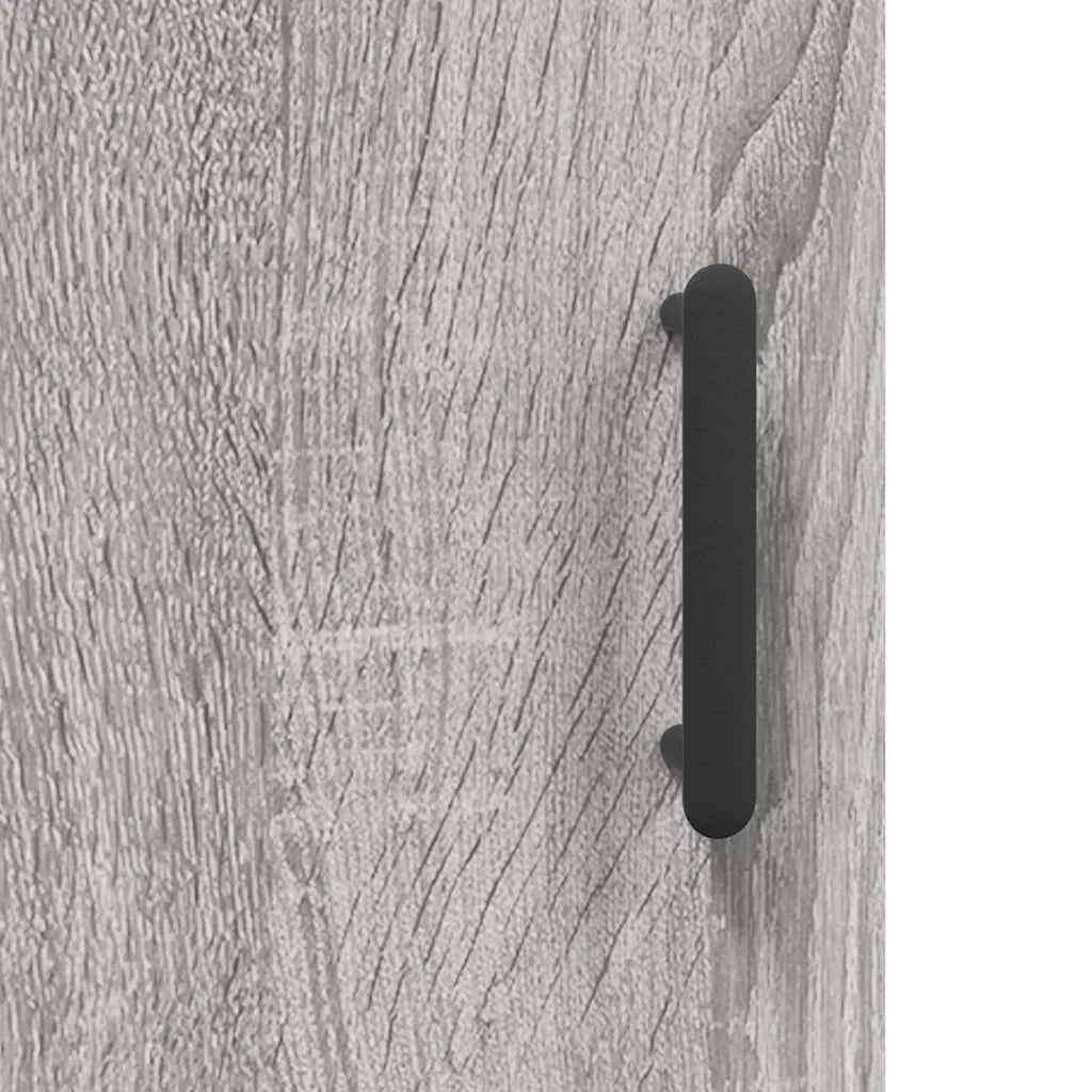 Credenza Grigio Sonoma 34,5x34x180 cm in Legno Multistrato 3199503