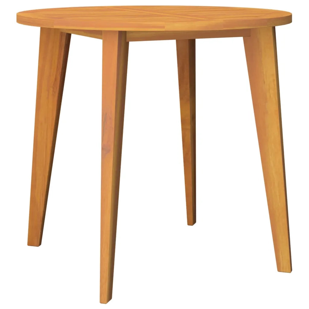 Set Mobili da Pranzo per Giardino 3 pz Legno Massello di Acacia cod mxl 35684