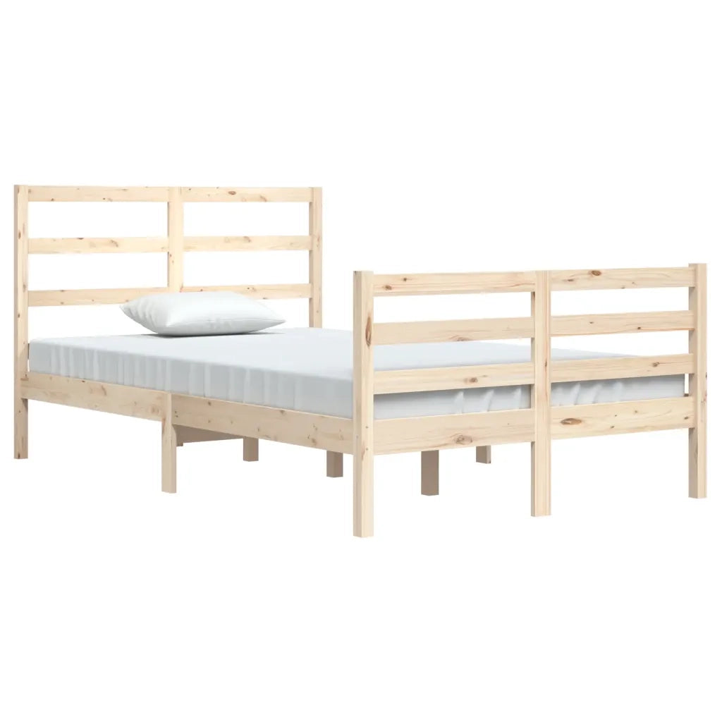 Giroletto-Struttura Letto in Legno Massello di Pino 120x200 cm 631845