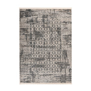 Tappeto Vintage Adela in Grigio e Blu 80x150 cm