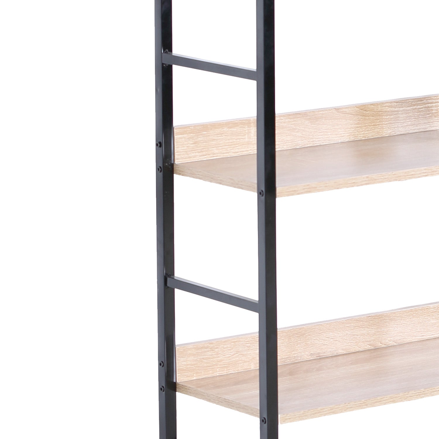 Tucson  - libreria in legno e metallo a 4 ripiani 60x27,6x126 cm