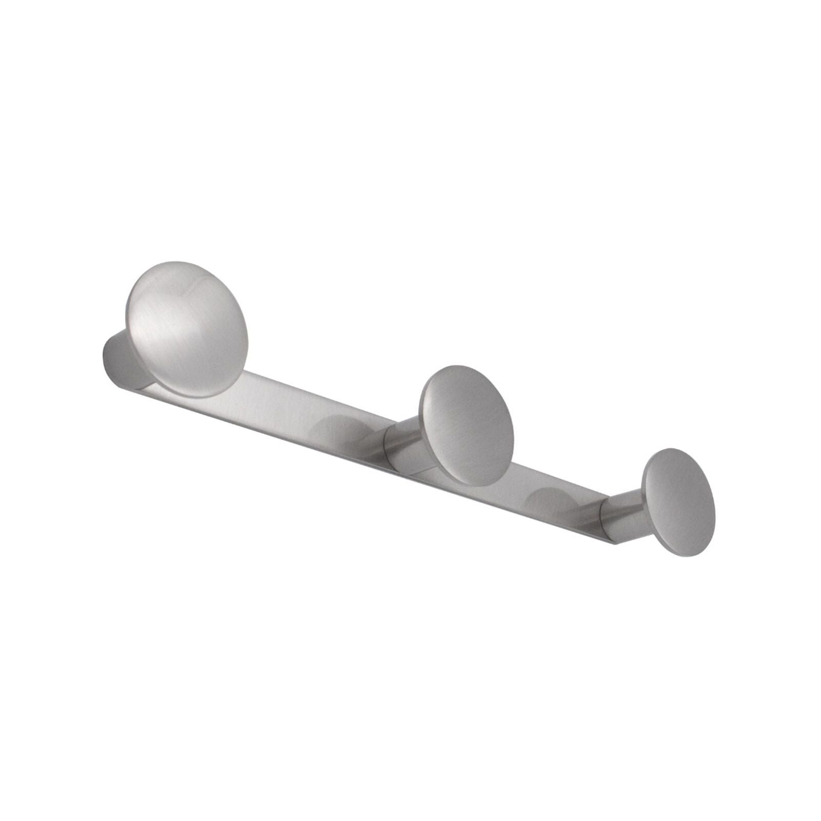 Appendiabiti triplo serie One - Inda Finitura:: Nickel Spazzolato