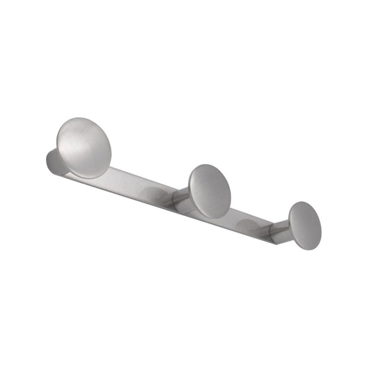 Appendiabiti triplo serie One - Inda Finitura:: Nickel Spazzolato