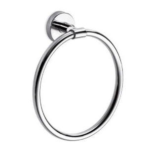 Portasalviette ad anello serie Gealuna - Inda Finitura:: Cromo
