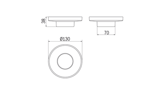 Portasapone con bacinella in vetro trasparente - serie Gealuna - Inda Finitura:: Acciao Inox Spazzolato