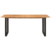 Tavolo da Pranzo 180x90x76 cm in Legno Massello di Acacia 286472