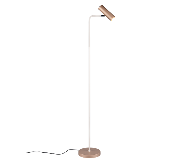 Piantana, metallo, caffè, 38x151x23 cm, Marley