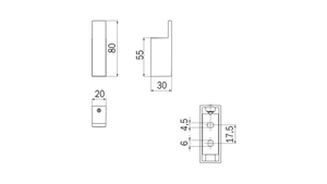 Appendiabiti serie Divo - Inda Finitura:: Nero Opaco