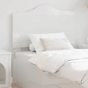 Testiera-Testata-Testiera Decorativa Bianco Lucido 75 cm Legno multistrato 512062