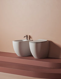 Vaso filomuro traslato File 2.0- Art Ceram Colore:: Grigio Oliva