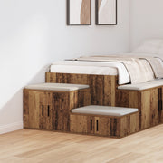 Armadio da stoccaggio  in legno vecchio 108x41x40 cm in legno ingegnerizzato