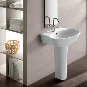 Lavabo sospeso bianco 62 Nido - Hatria