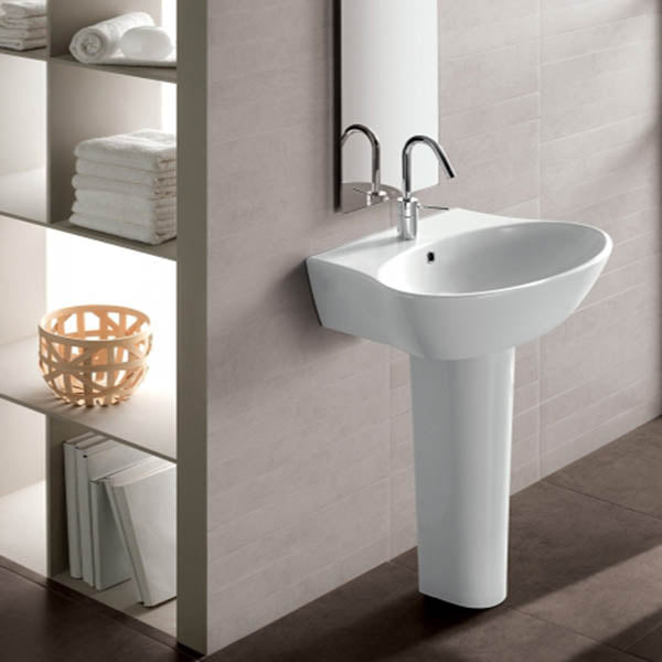 Lavabo sospeso bianco 62 Nido - Hatria