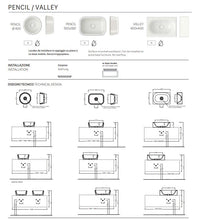 Lavabo appoggio bianco 40 Valley - Hatria