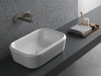 Lavabo appoggio bianco 55 Pencil - Hatria