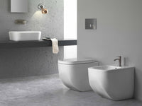 Lavabo appoggio bianco 55 Pencil - Hatria