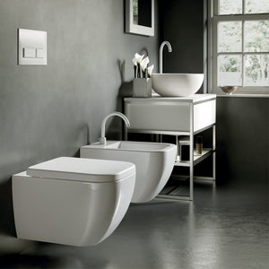 Bidet sospeso bianco - Bianca - Hatria