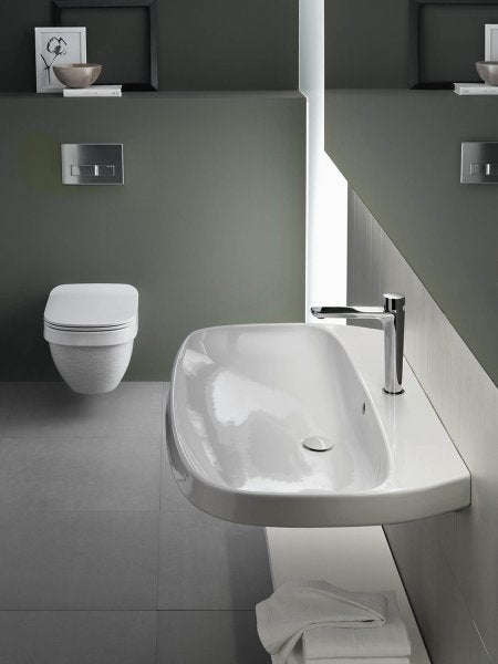 Lavabo bianco 100 monoforo Abito - Hatria