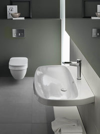 Lavabo bianco 100 monoforo Abito - Hatria