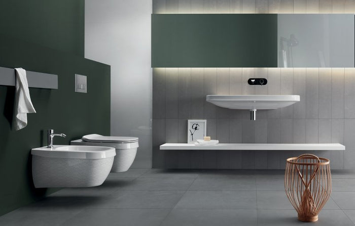 Lavabo 100 Abito senza fori bianco - Hatria