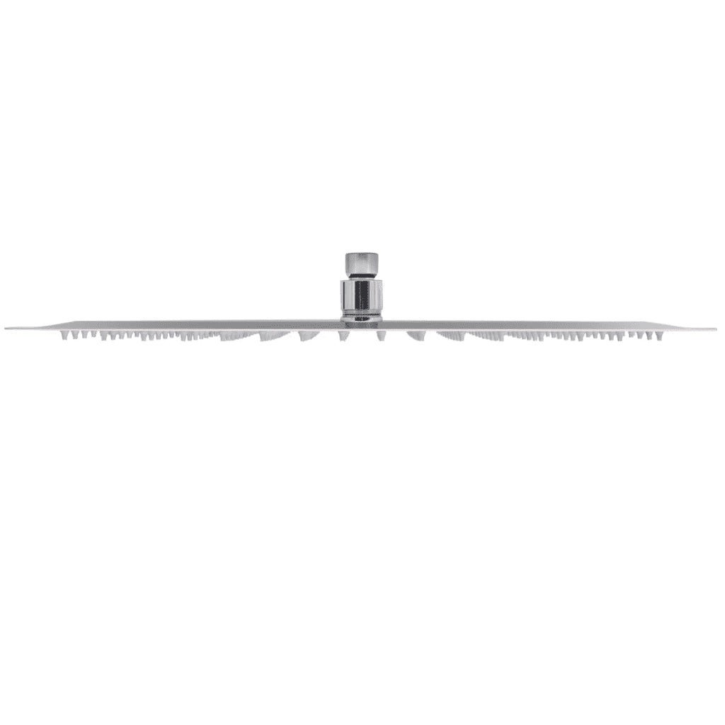 Soffione per Doccia a Pioggia 2 pz Acciaio Inossidabile 30x40cm CFW9646901