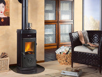 stufa fuoco continuo super junior verde cod:ferx.4126