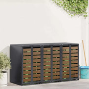 Contenitore per Rifiuti per 3 Bidoni 340 x 77.5 x 115.5 cm 3394769