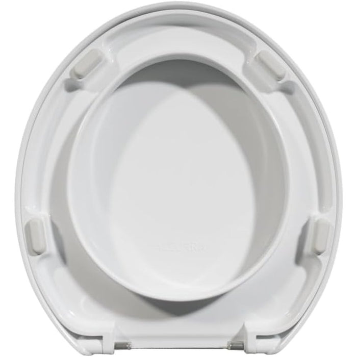 Sedile wc come originale full 48 azzurra termoindurente bianco