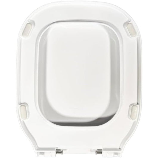 Sedile wc come originale glaze azzurra termoindurente bianco