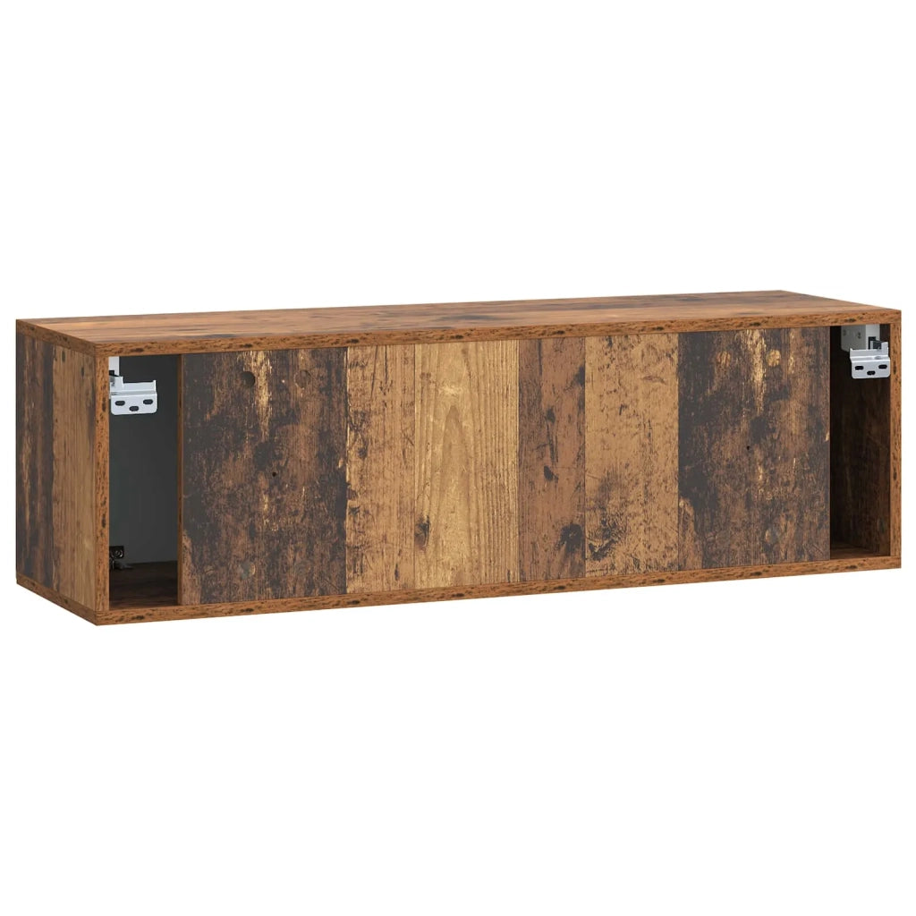 Mobile Porta TV da Muro Legno antico 98 x 31 x 30 cm