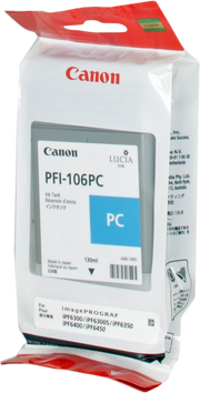 Canon PFI-106 PC cartuccia d'inchiostro 1 pz Originale Ciano per foto