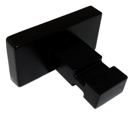 Appendiabiti singolo Inda serie Lea Finitura:: Nero Opaco