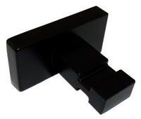 Appendiabiti singolo Inda serie Lea Finitura:: Nero Opaco