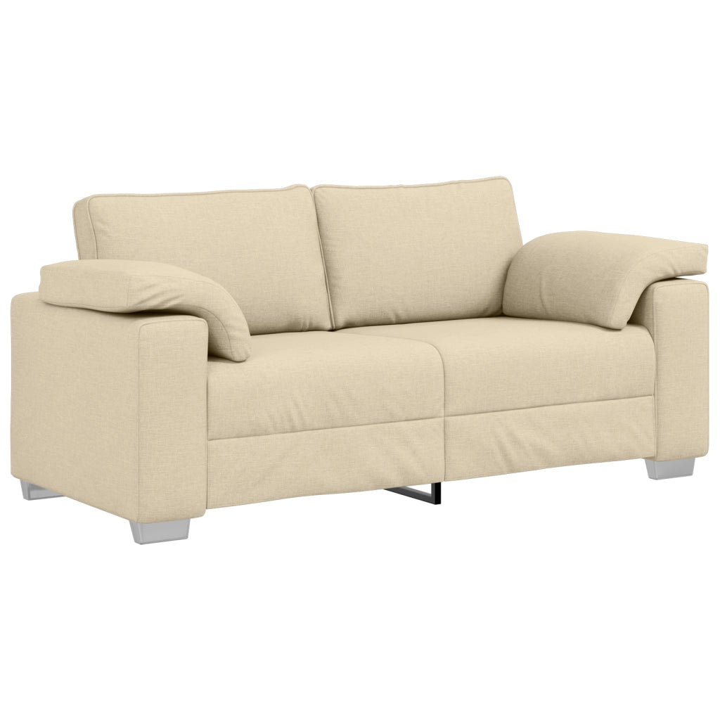 SofÃ  Loveseat Crema 140 cm in tessuto