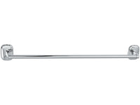 Portasalvietta da muro cromato 60 cm - serie suite