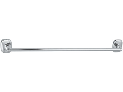 Portasalvietta da muro cromato 60 cm - serie suite