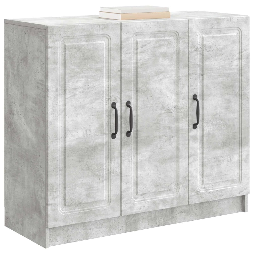 Credenza Grigio Cemento 89 x 34,5 x 77 cm Legno ingegnerizzato 895798