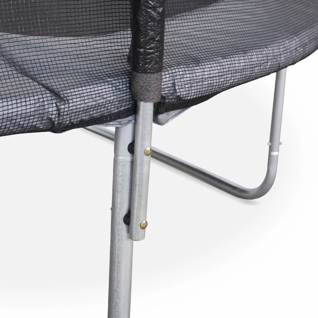 Trampolino 490cm rete di protezione, grigio