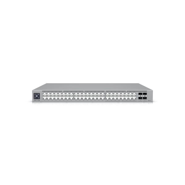 Ubiquiti switch usw-pro-max-48-poe 48 porte lan poe++ (16p 2.5gbe + 32p 1g) budget 720w + 4 porte 10g sfp+ l3