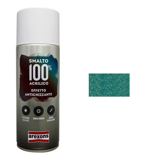 Smato Spray effetto Antichizzante Vintage Ferro Antico 100 % Arcilico Arexons Colore: Blu Antico