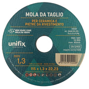 Mola da taglio ceramica top per pietre da rivestimento Ø 115 x 1,3 x 22 mm