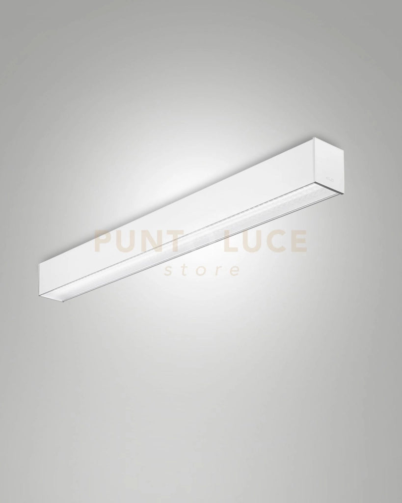 TURNER PLAFONIERA BIANCO A LED 29W 3000K 3470LM PRISMATIC IP40 100CM DIMMERABILE DALI